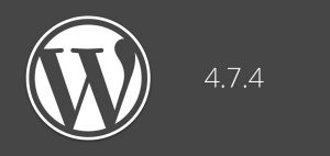 WordPress 4.7.4